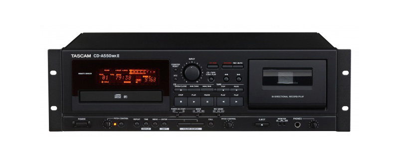 CD-A550MKII | 業務用CDプレーヤー/カセットデッキ | TASCAM (日本)