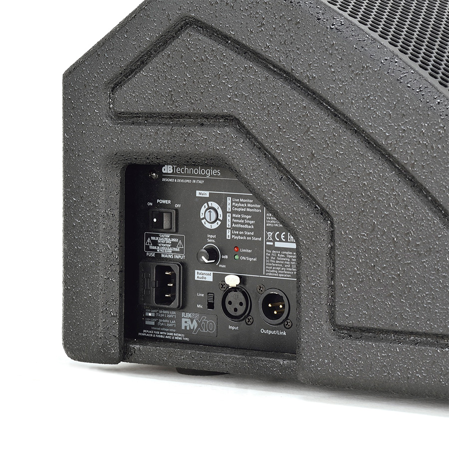 FMX 10 | 2-Wayアクティブ コアキシャル ステージモニター | TASCAM (日本)