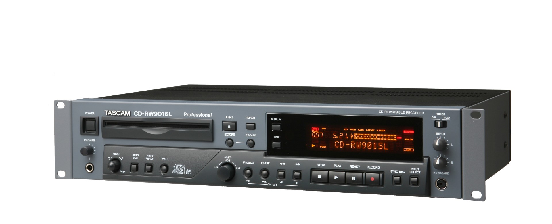 CD-RW901SL | 業務用CDレコーダー | TASCAM (日本)