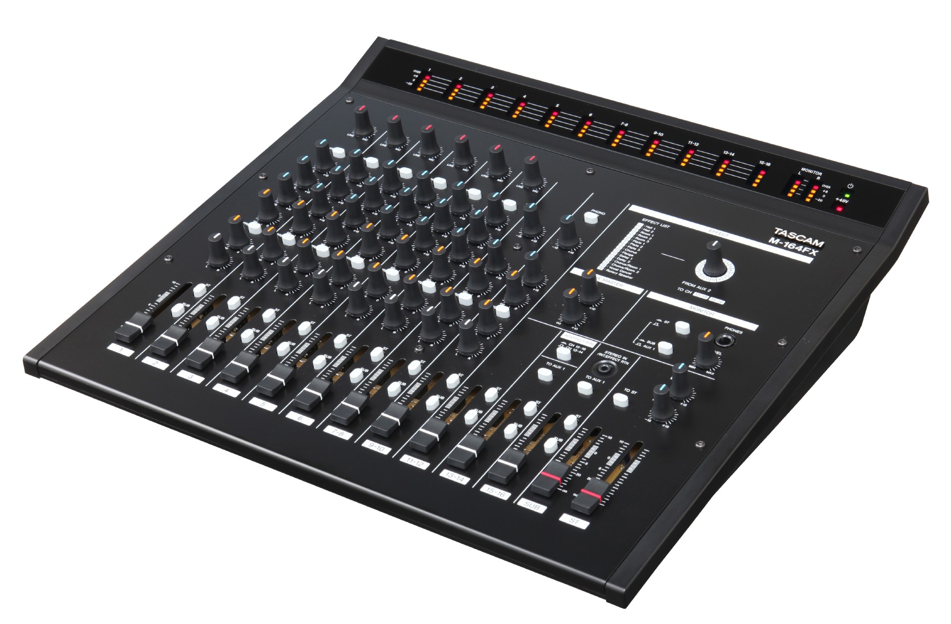 M-164FX | 16チャンネルアナログミキサー | TASCAM (日本)