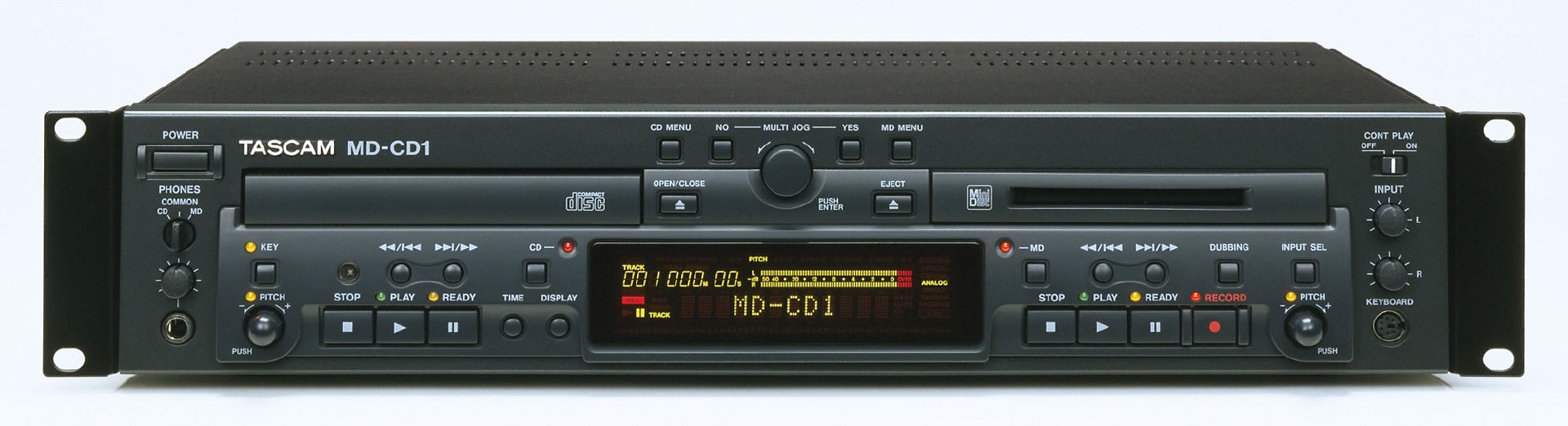 MD-CD1 | CD PLAYER / MD RECORDER | TASCAM(日本)
