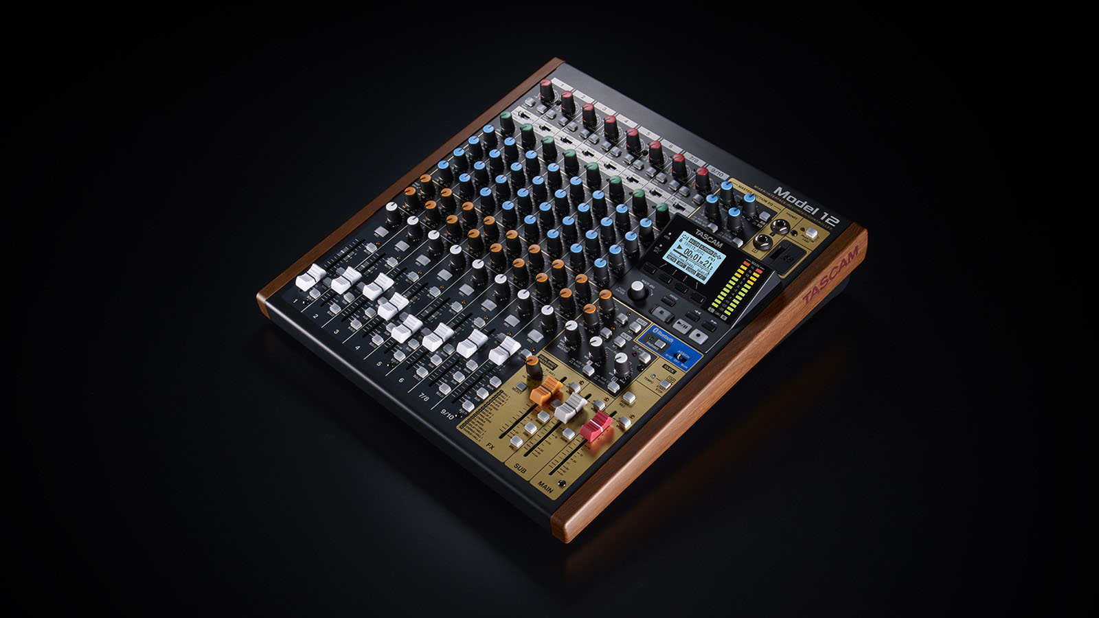 Model 12 | 12トラック レコーディングミキサー / DAWコントローラー