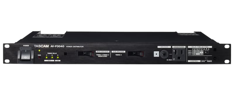AV-P Series | パワーディストリビューター/コンディショナー | TASCAM