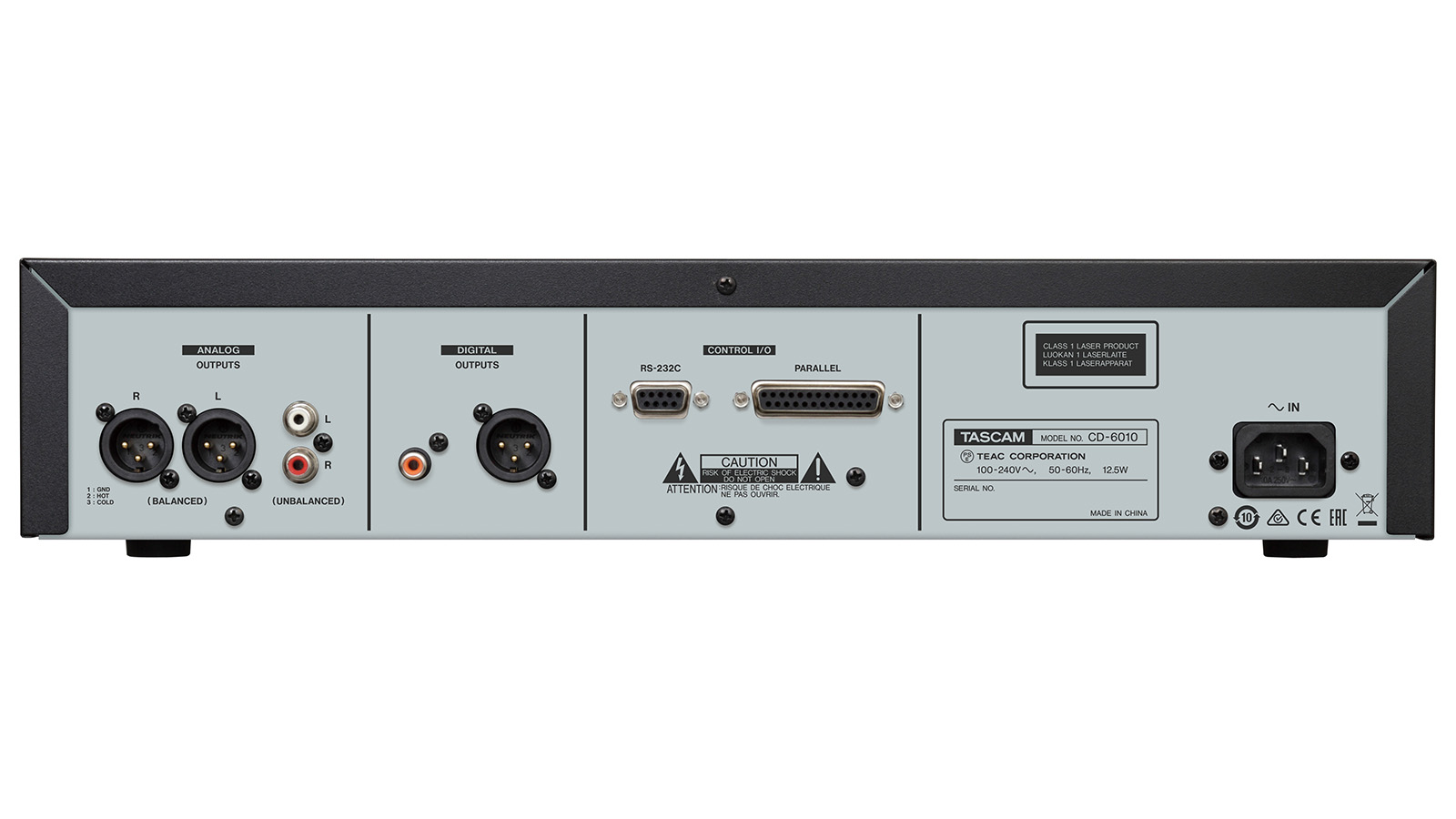 CD-6010 | 放送業務仕様CDプレーヤー | TASCAM (日本)