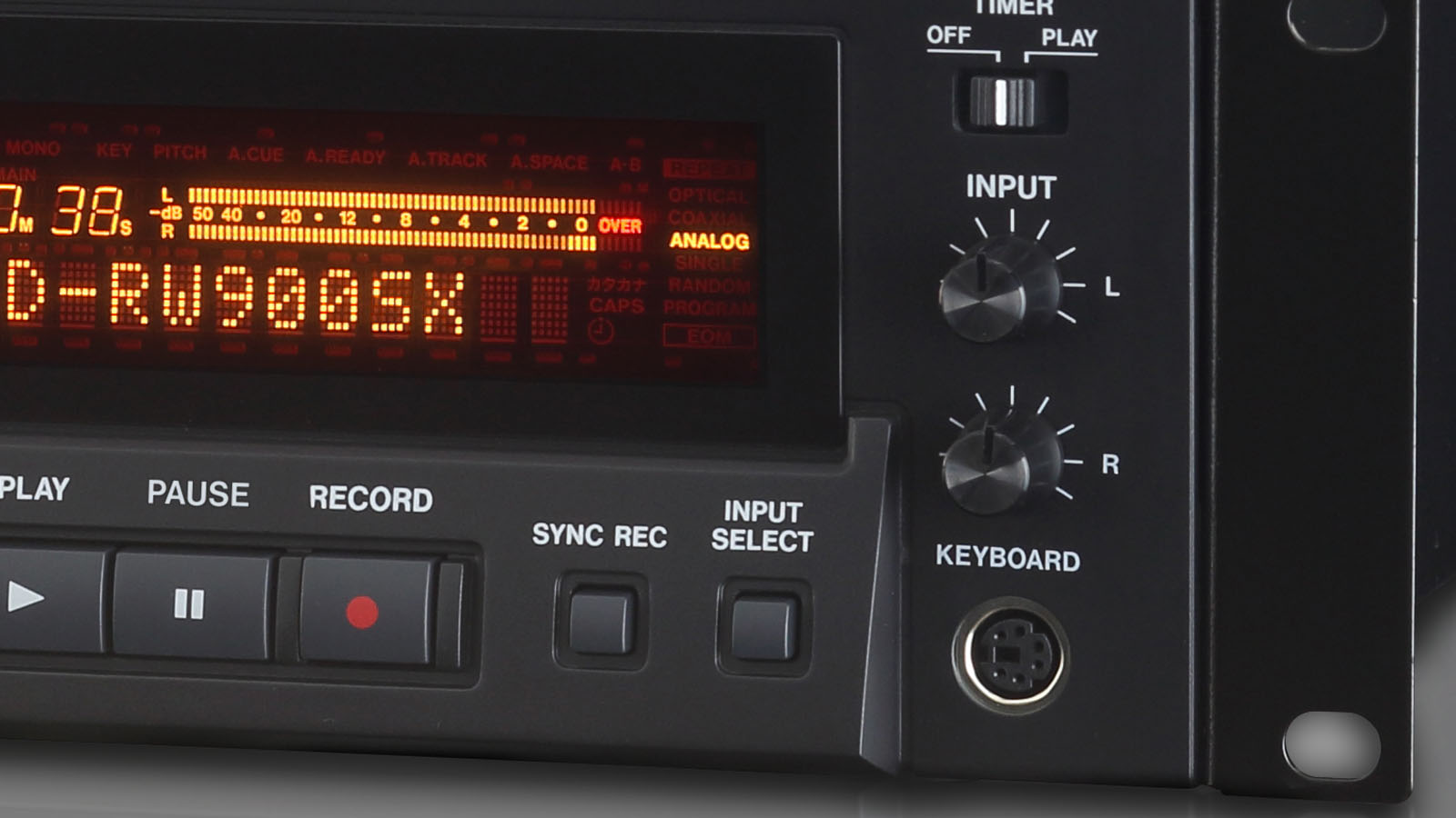 CD-RW900SX | CD Recorder/Player | TASCAM - International