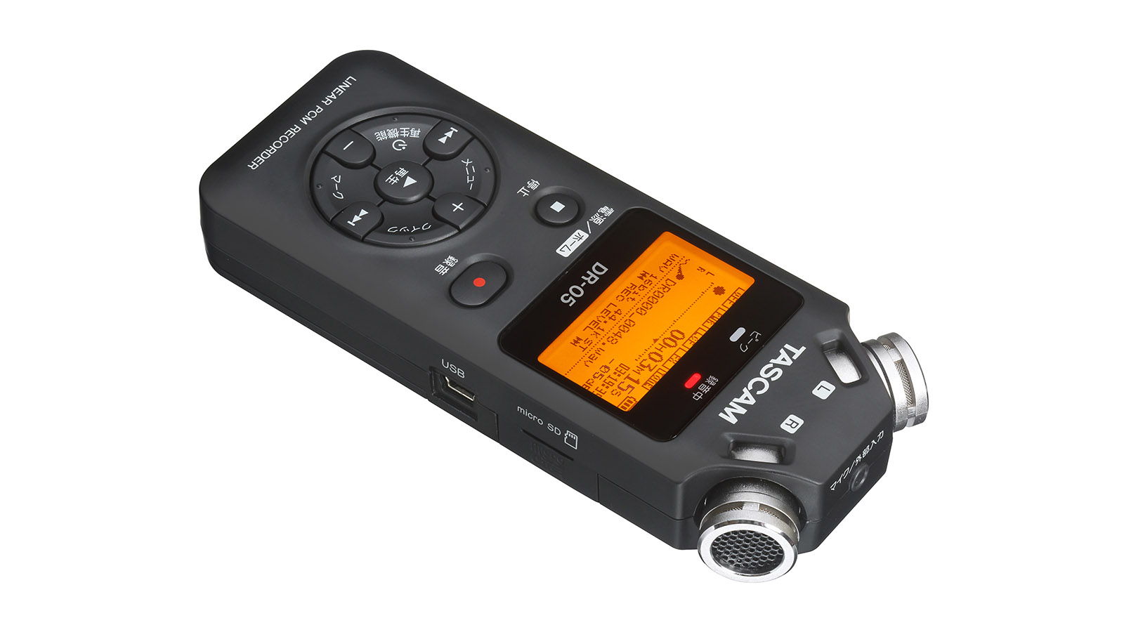 DR-05 | リニアPCMレコーダー | TASCAM (日本)