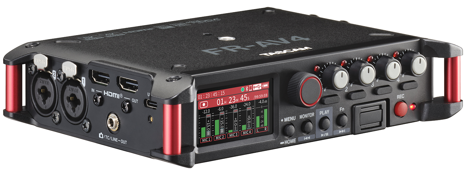 FR-AV4 | 32ビットフロート録音・HDMI Sync対応4chフィールド