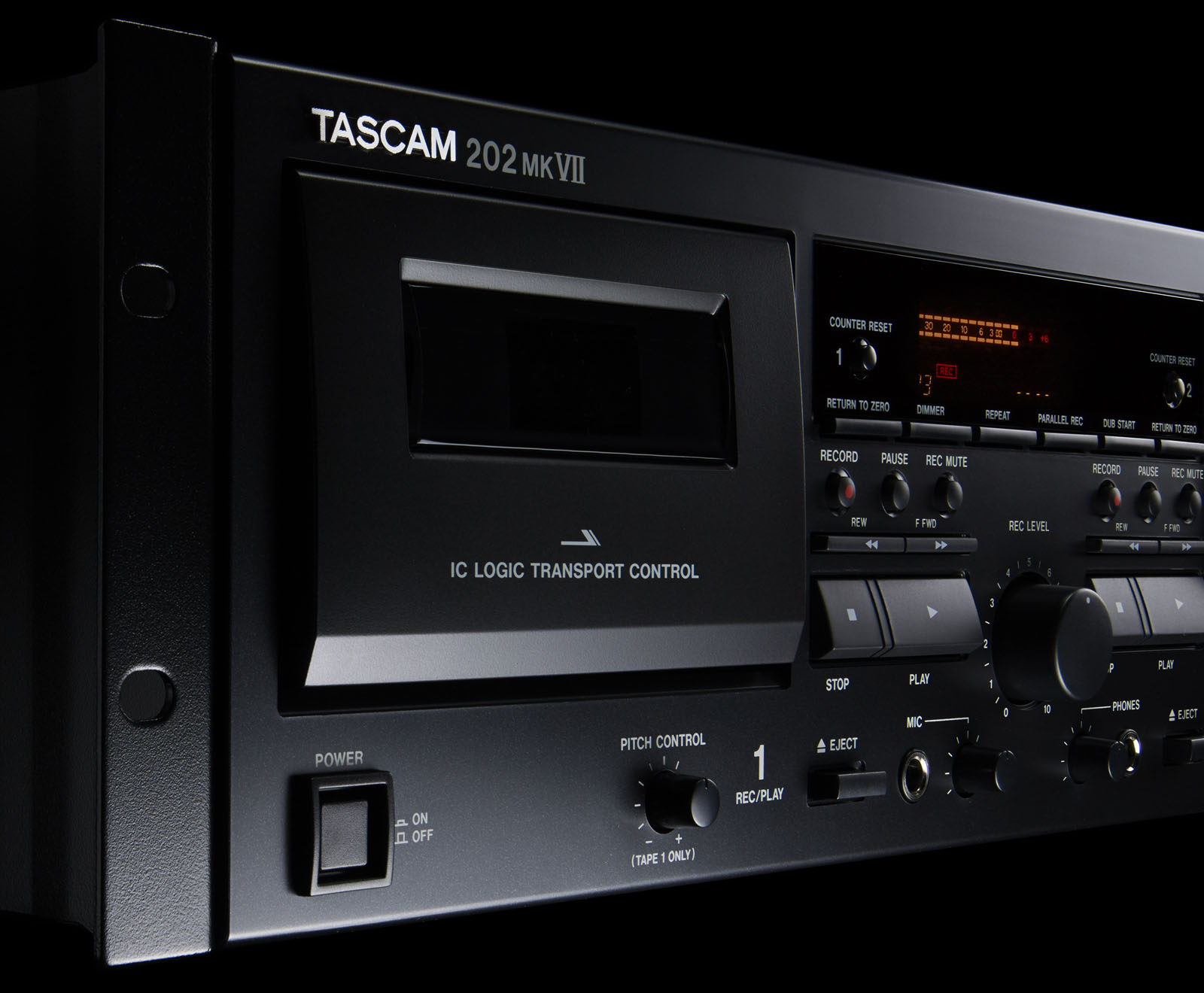 202MKVII | ダブルカセットデッキ | TASCAM (日本)