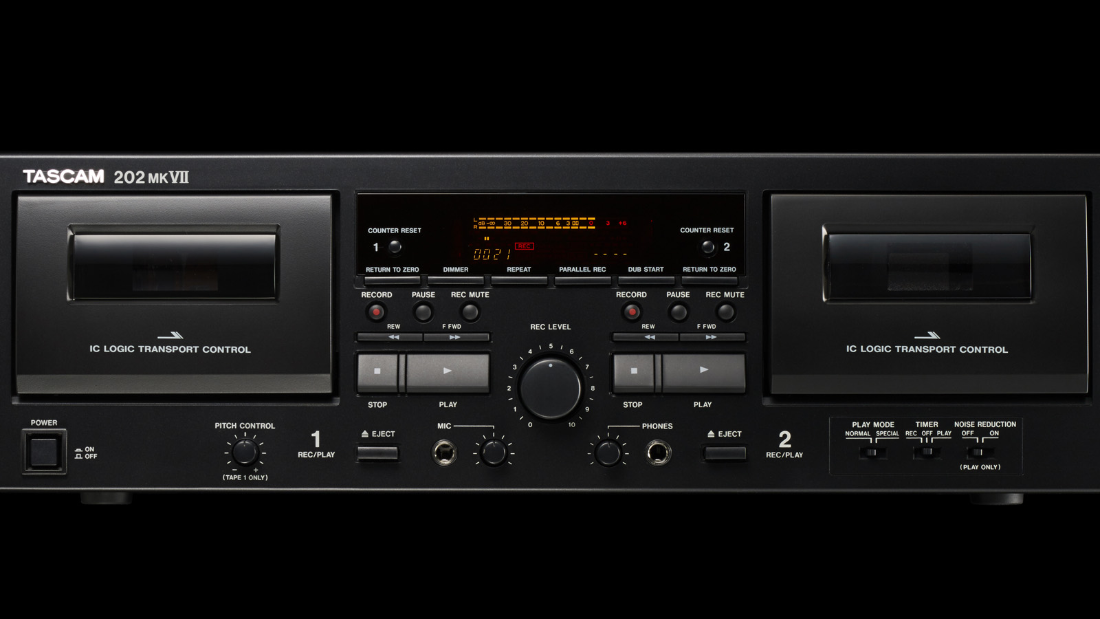 202MKVII | ダブルカセットデッキ | TASCAM (日本)