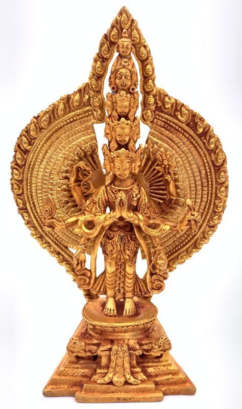 ◇十一面千手千眼観音菩薩像◇仏教 チベット-BGG - TashiTage【タシタゲ】