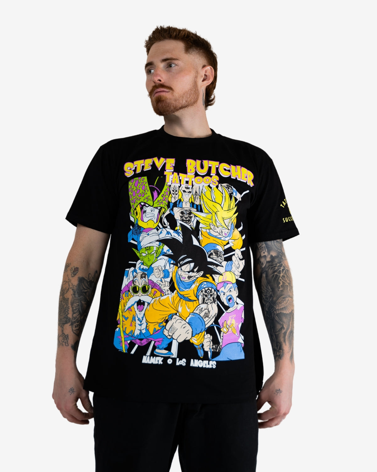 Dragon Ball Z SBT Tee - Black – Tattooed & Successful LLC