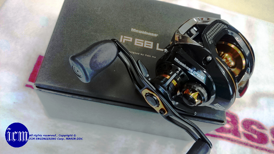 Megabass IP68 L/R: ICMルアーフィッシングクラブ