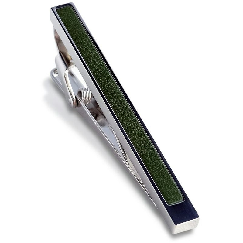 ネクタイピン 本革はめ込み 名入れ可 Tps-003R | TAVARAT公式