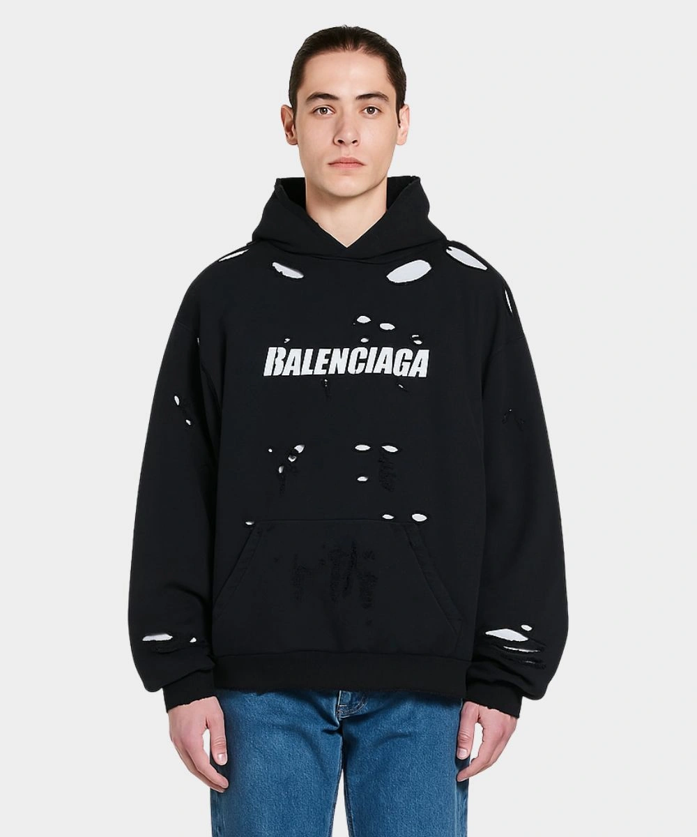 Balenciaga Destroyed Hoodie