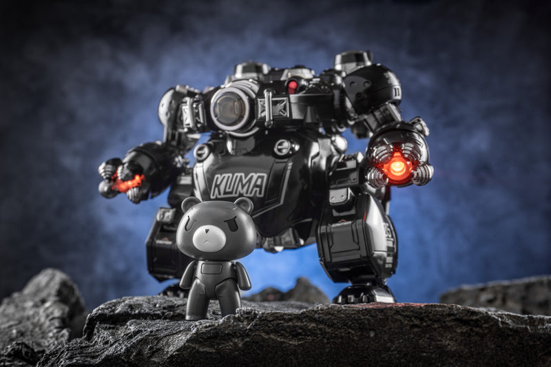 Pre-Order】機動都市α キャラメル（ブラック） 可動フィギュアスピーカー