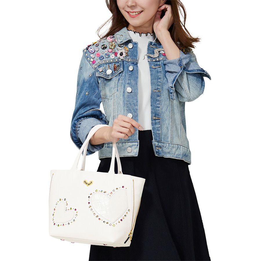 ミラノ ミニトートバッグ (ホワイト) / Think Bee! 『公式』 | Think