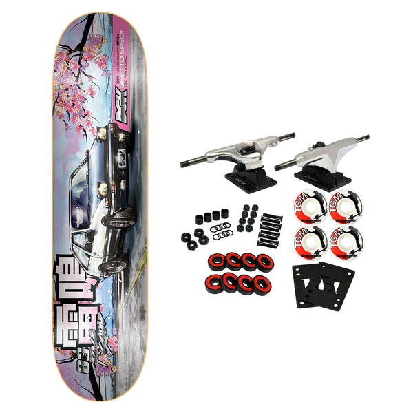 DGK Skateboard Complete Blossom Crew Thunder 8.25