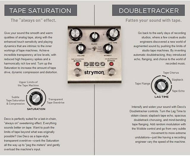 最強のブースター＆ディレイ！STRYMON DECOのサウンドが素敵すぎる