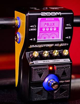 MS-80IR+～ZOOMのMultiStompシリーズからアンプ/キャビネット