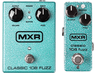 MXR HYBRID FUZZはゲルマニウムとシリコンのハイブリッドファズ