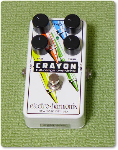 レビュー】ELECTRO-HARMONIX Crayon｜魅力はクラスAアンプをドライブ