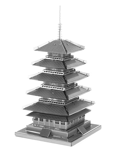 五重塔 | TENYO Metallic nano puzzle
