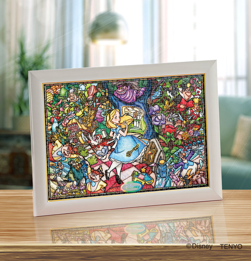 ステンドアート ジグソーパズル ぎゅっと500ピース「ふしぎの国の