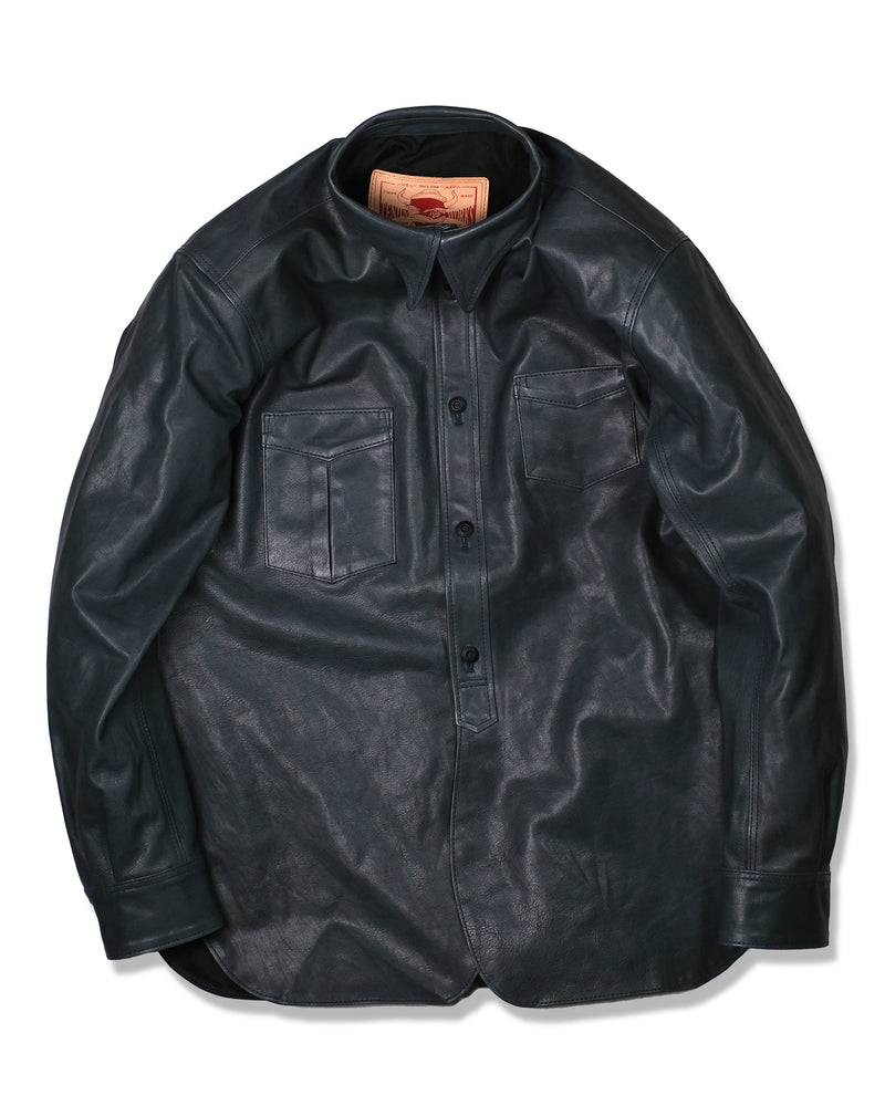LEATHER WORK SHIRT WS03 | 天神ワークス