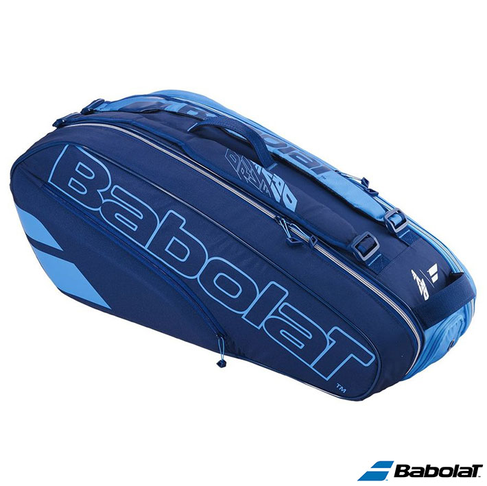 バボラ(Babolat)ラケットバッグ6本用 ピュアドライブ ブルー(136