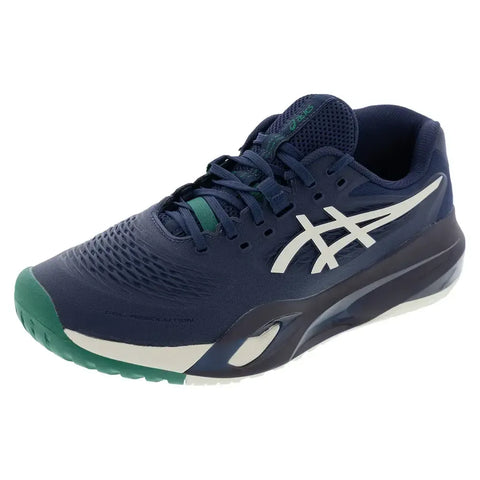 Men's GEL-Resolution X Wide Tennis Shoes Midnight and Cream