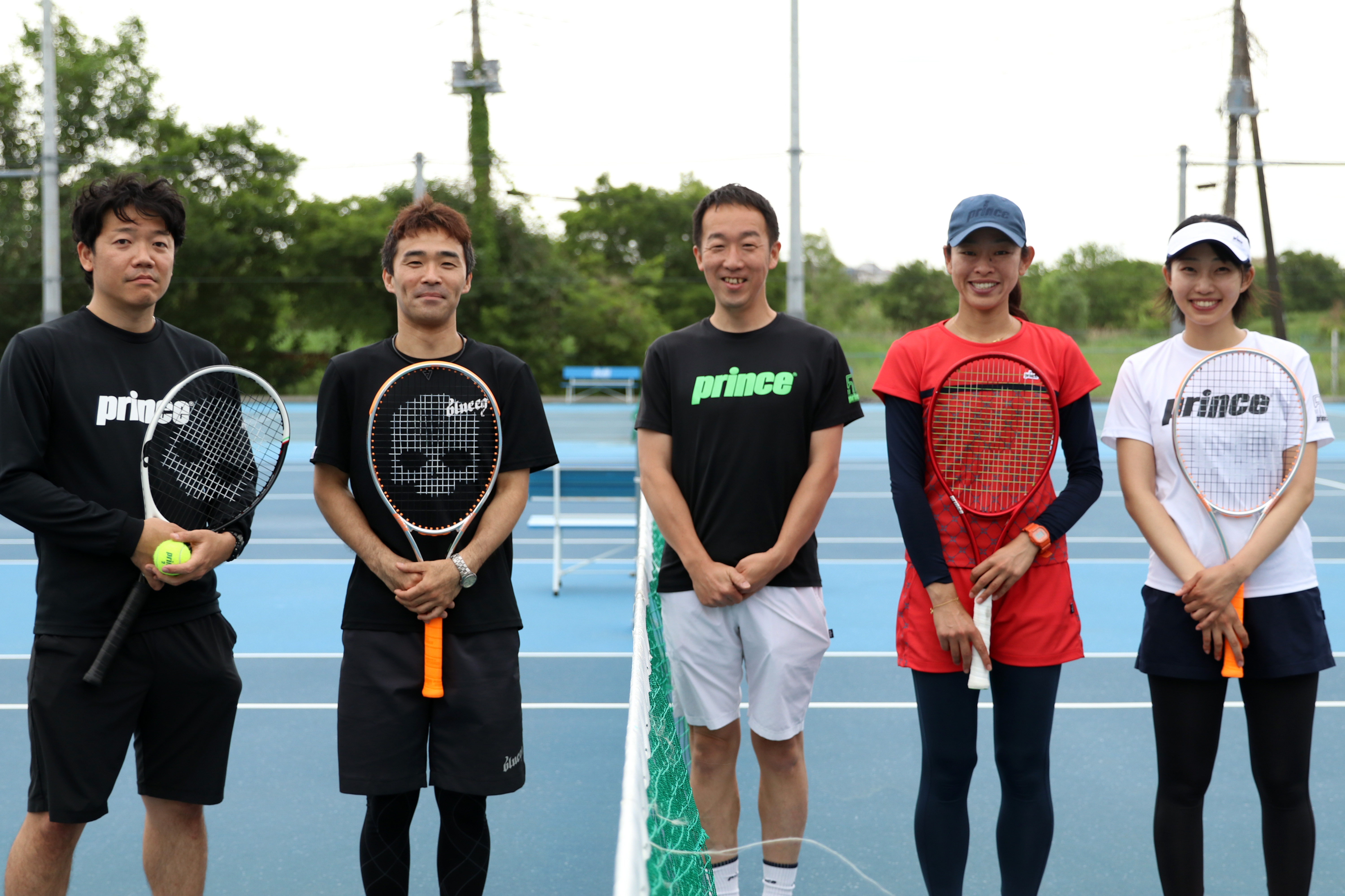 Prince】 x【 HYDROGEN】「HYDROGEN CHROME 100」を使ってのダブルス編