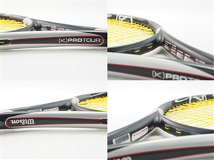 中古】ウィルソン ケー プロ ツアー 96(レッド) 2008年WILSON K PRO