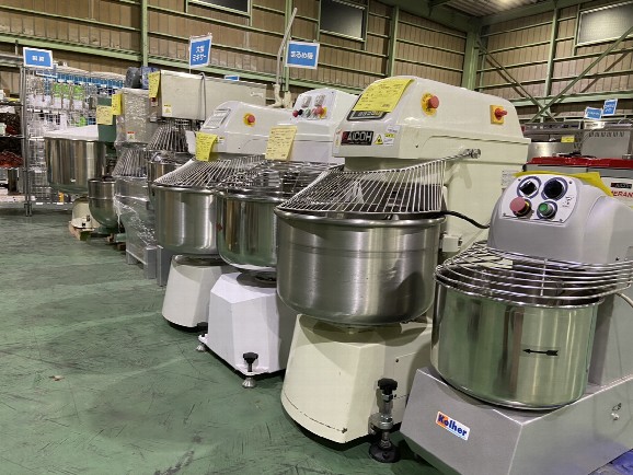 製菓・製パン機器の在庫250点突破！ お知らせ│テンポステンポス三芳