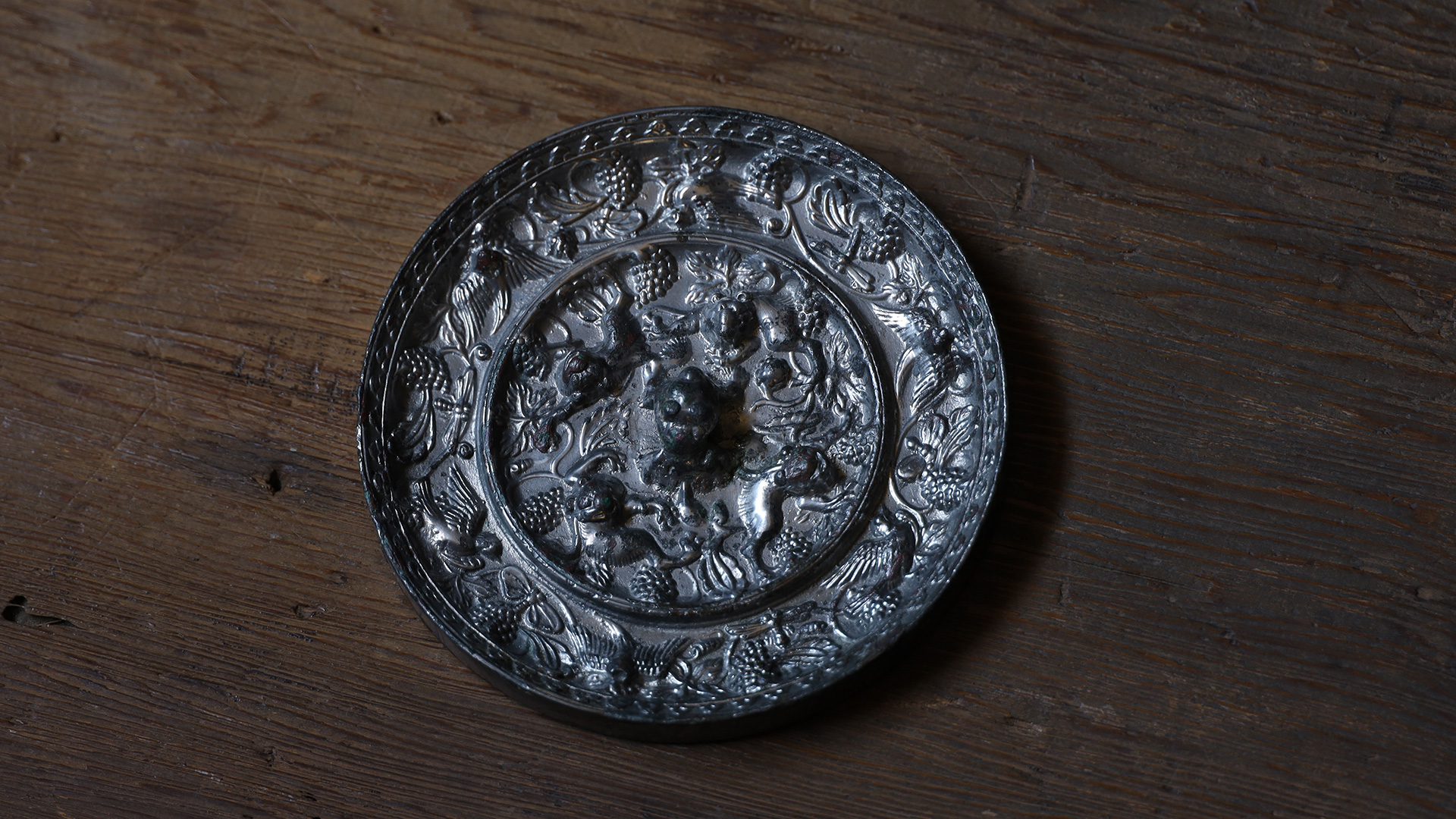 海獣葡萄鏡（唐時代） - 天平堂（TENPYODO）