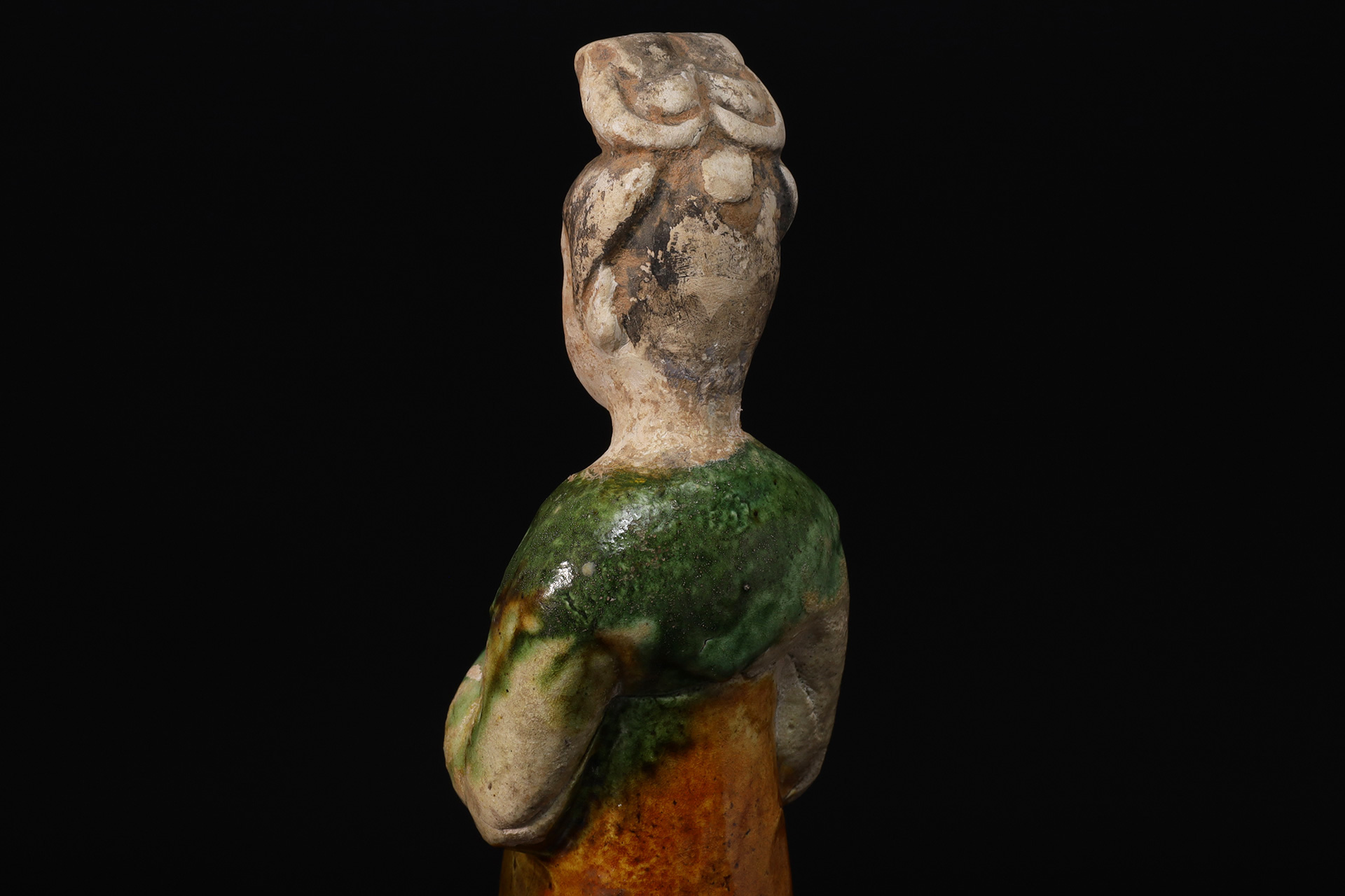 唐三彩美人俑（唐時代） - 天平堂（TENPYODO）