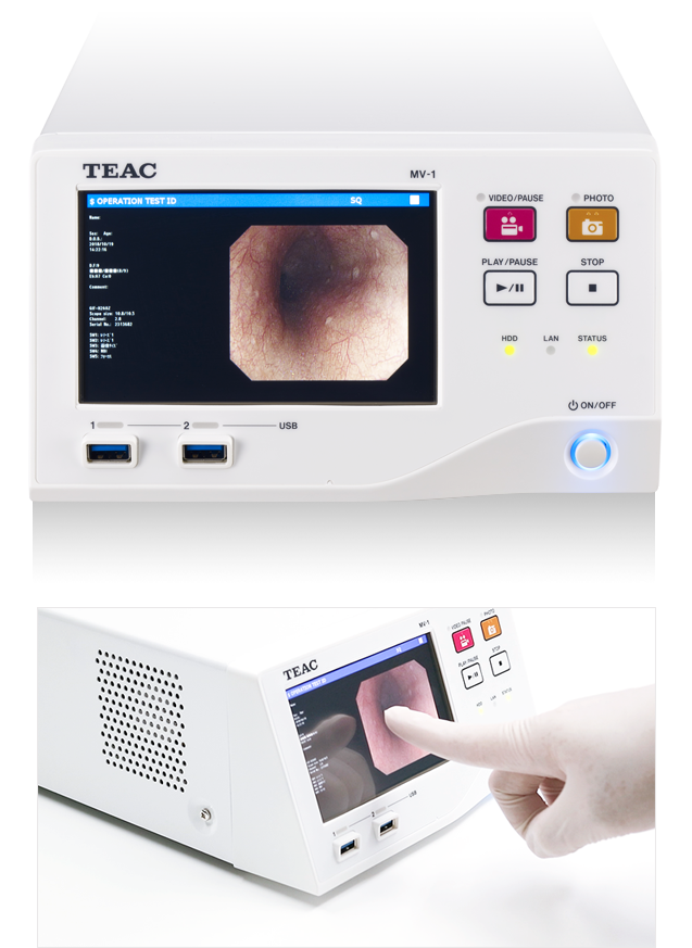 特長 - 内視鏡イメージレコーダー MV-1 - 医用画像製品サイト | ティアック