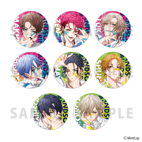 ハンサムロンダリング トレーディング缶バッジ Vol.2 | ハンサムロンダ