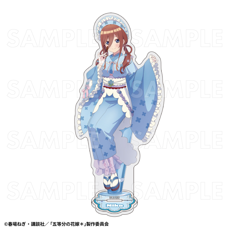 五等分の花嫁＊ アクリルスタンド 和パフェドレスver.（全5種） | 五等