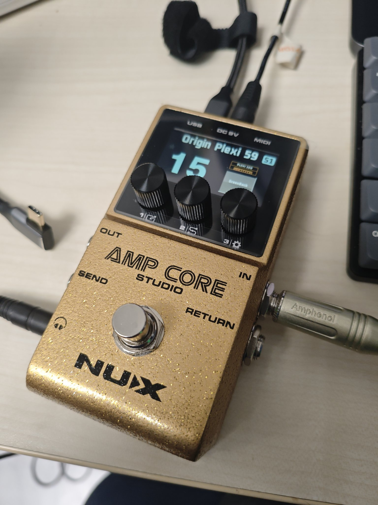 NUX Amp Core Studioを買ったメモ | 技術考察