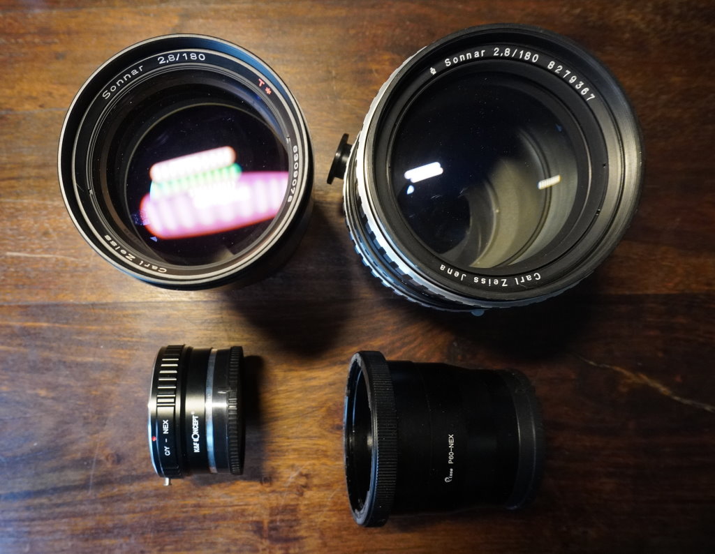 ▷➀ Olympia Sonnar Carl Zeiss 180mm f2.8 lens Made in West- vs