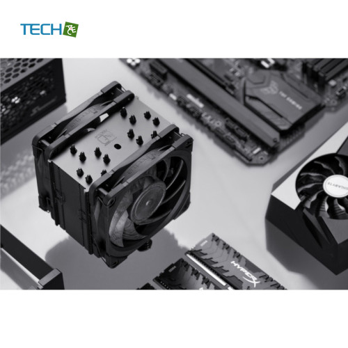 Noctua, NH-U12A-chromax.black, 120mm, CPUクーラー, LGA1700ソケット