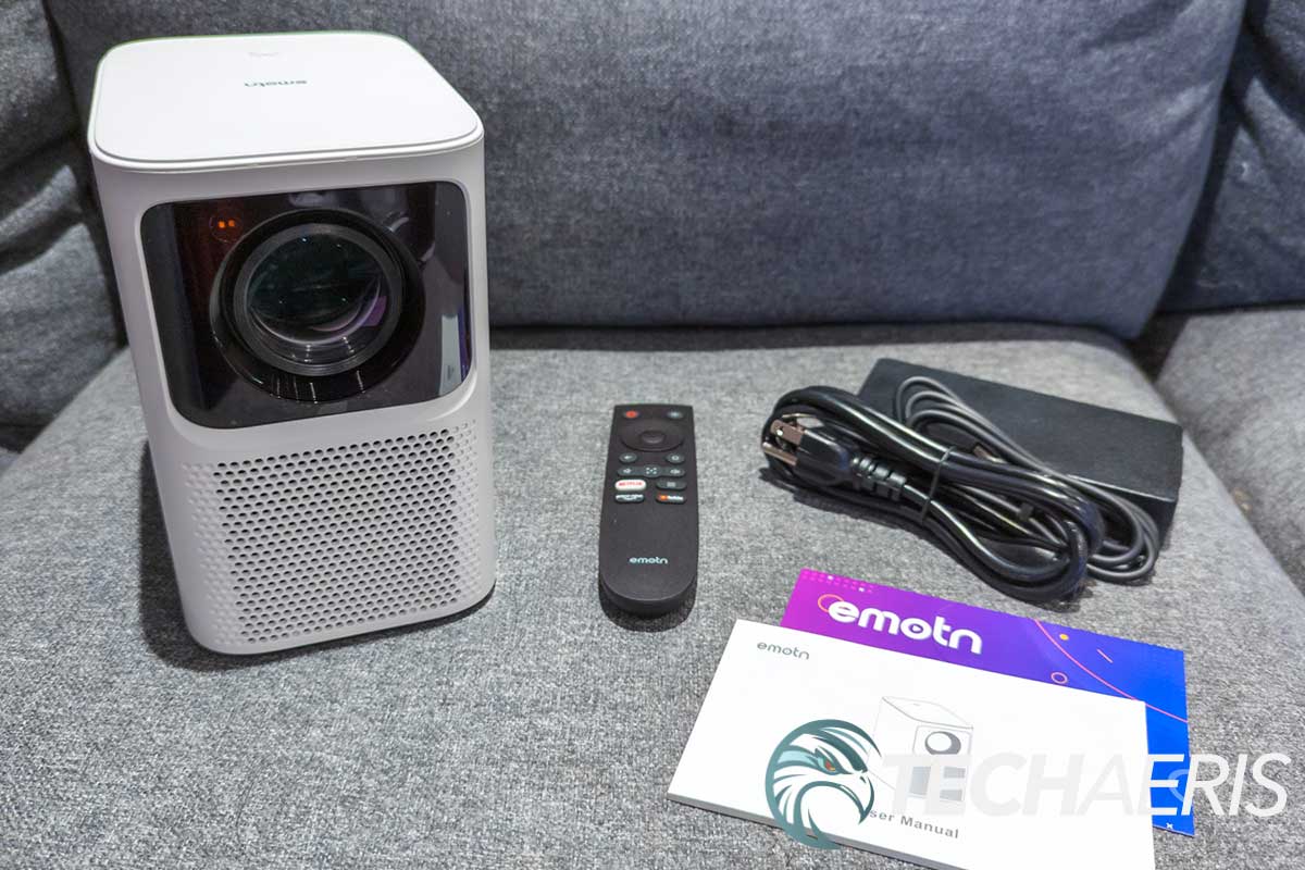 Emotn N1 review: A small portable projector that puts Netflix at