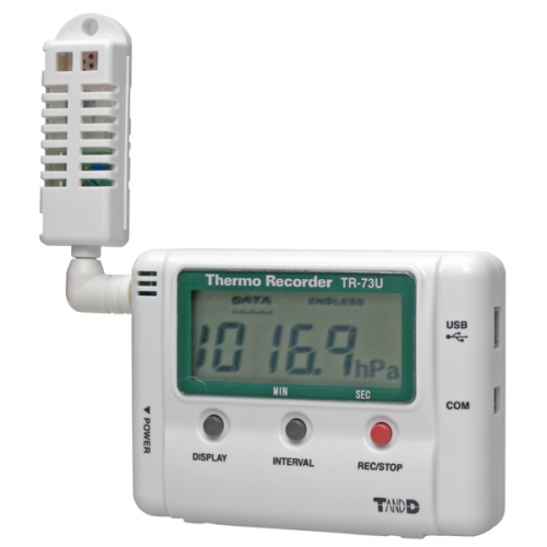 TR-71U, TR-72U, TR-73U T & D Thermo / Barometric Pressure Recorder