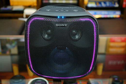 フォトレビュー】重低音＆大音量スマートスピーカー『SRS-XB501G』実機