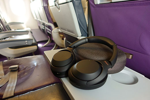 レビュー】航空機内で試す！ソニー『WH-1000XM4』実機試用レビュー