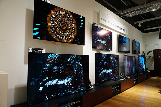 レビュー】『BRAVIA XR』ショールーム実機展示レポート 2021年モデルの