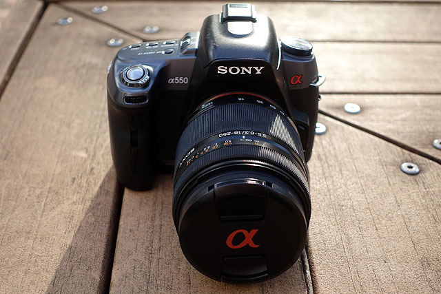Aマウントボディ“α550”って知ってますか？ - ソニーの新商品レビューを