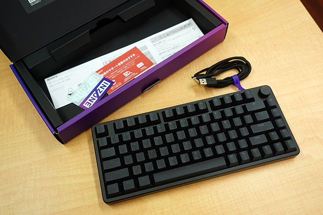 レビュー】ゲーミングキーボード『INZONE KBD-H75』実機レポート