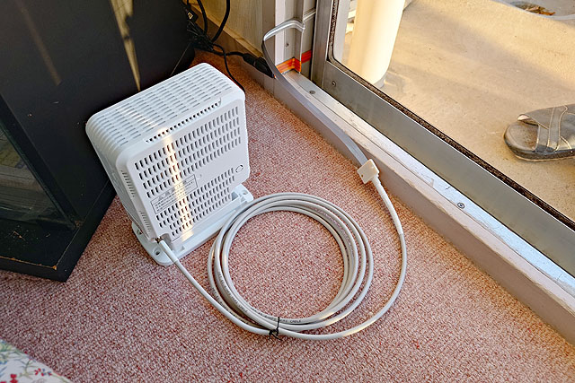 続編】ドコモレピータに屋外アンテナを追加！屋外アンテナ設置レポート