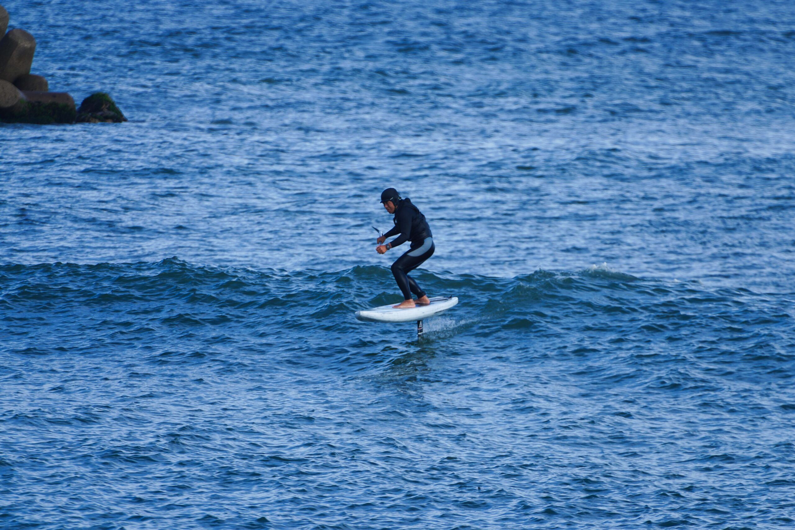 SUP & DW FOIL Boardでのフォイルセッション | TED OCEAN SPORTS BLOG